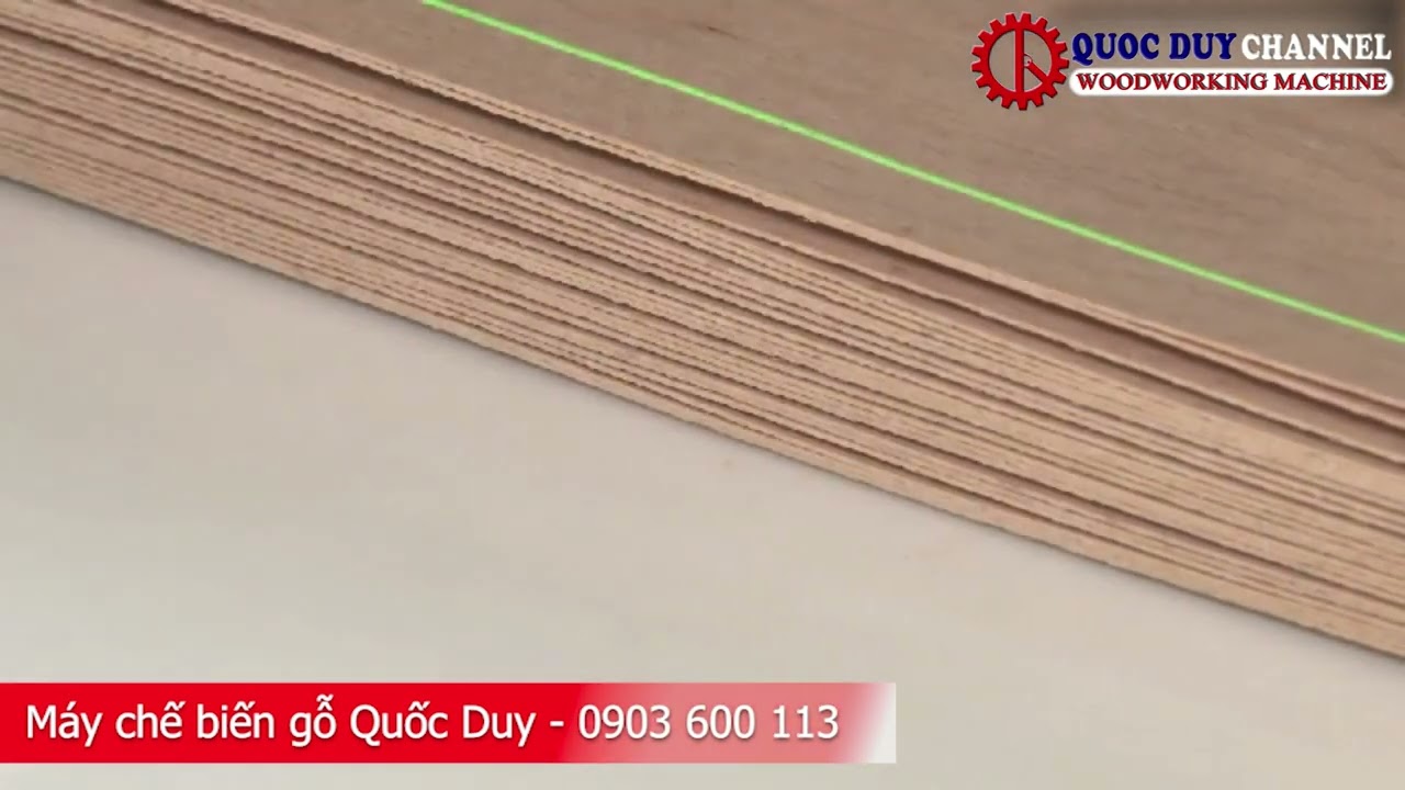 Máy Cắt Dọc Veneer Công Nghệ Châu Âu - Máy Lạng Veneer | Quốc Duy