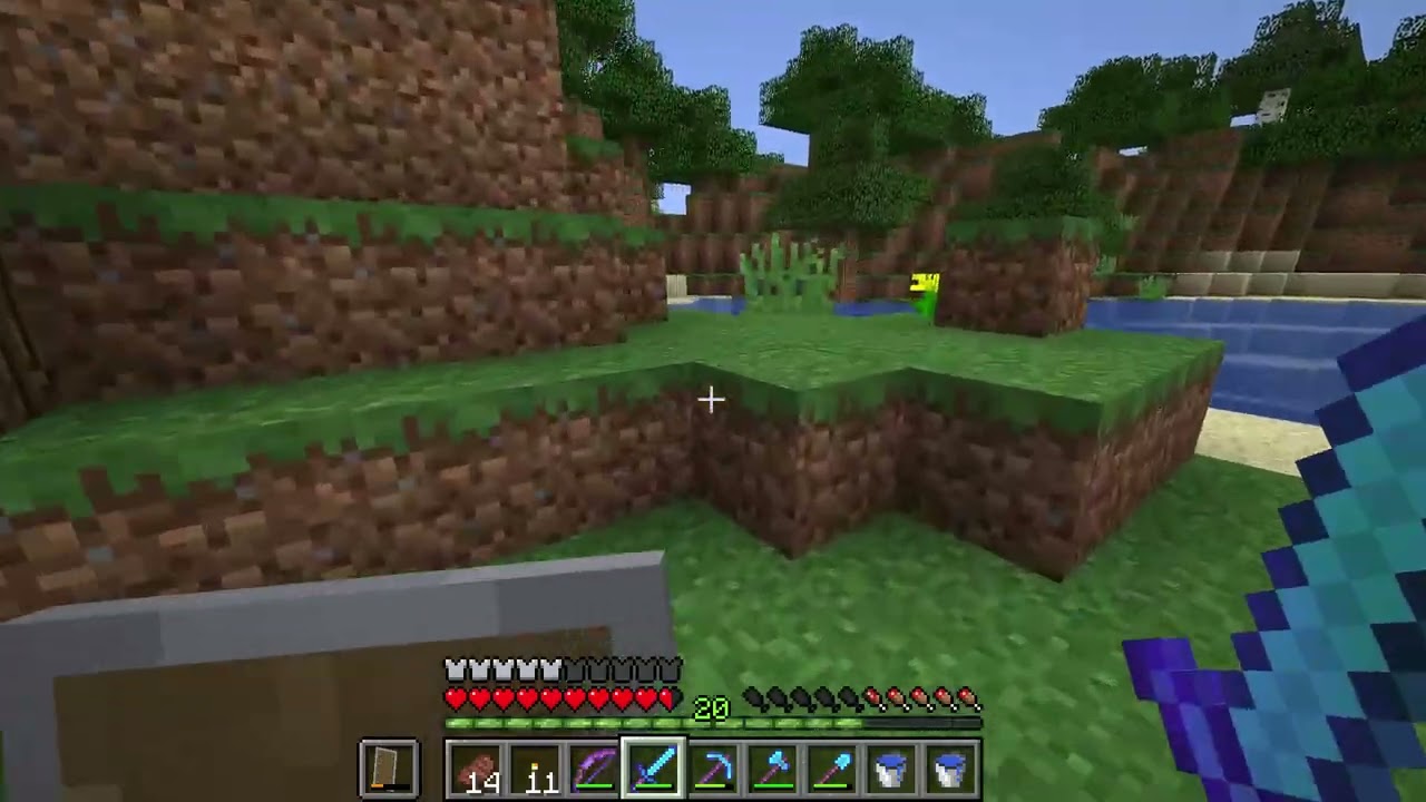 Minecraft letsplay ep18 (no commentary) ENDER DRAGON fight