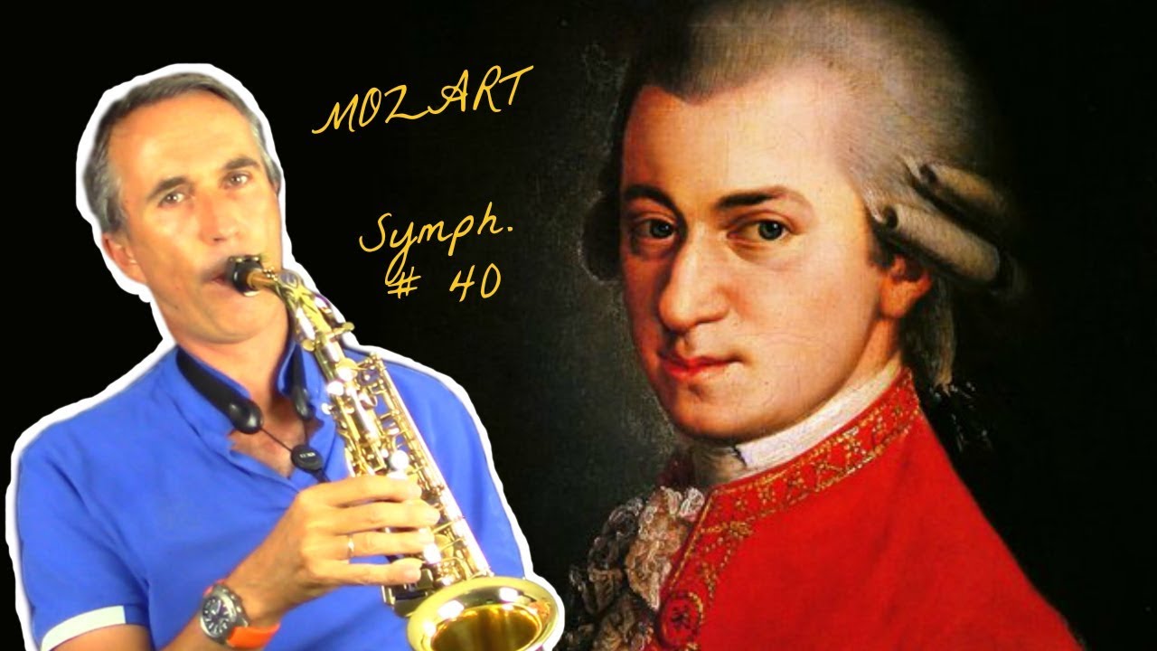 Mozart Symphony No 40 in G minor | Alto saxophone cover | MexSax