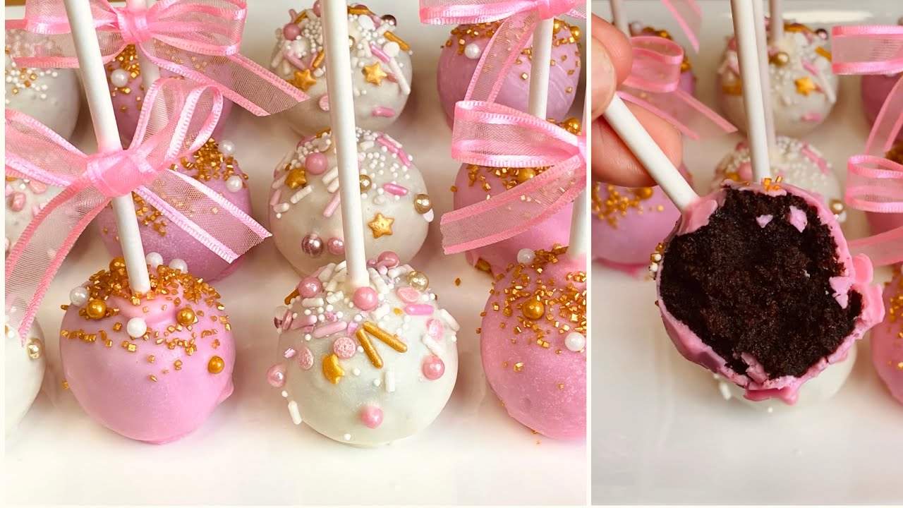 How to make perfect cake pops- طريقة ناجحة لعمل كيك بوبس