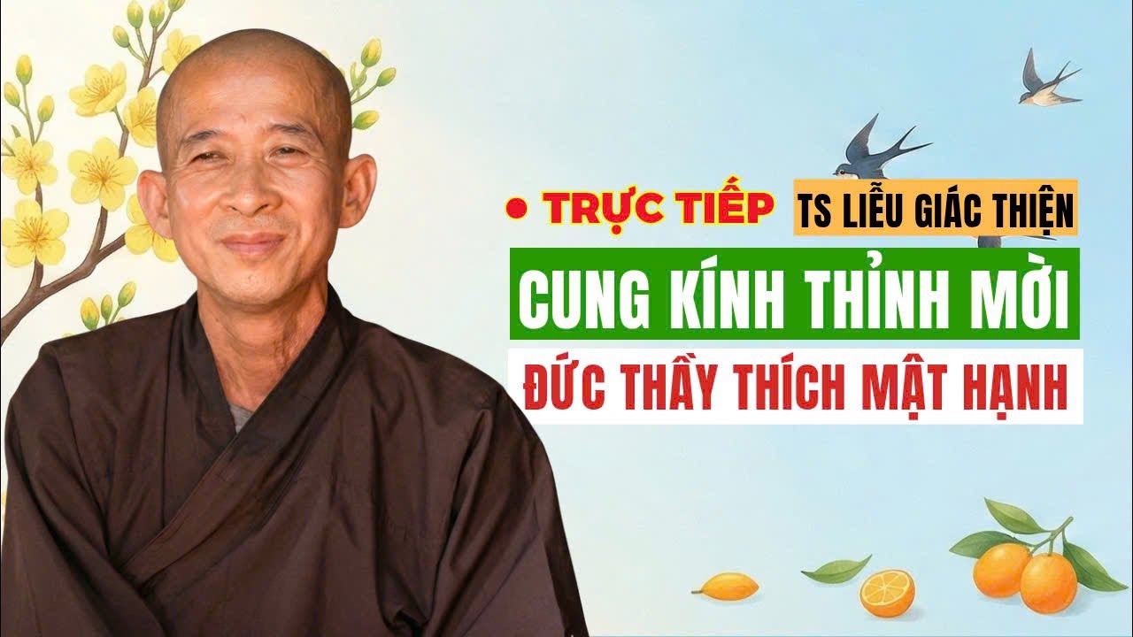 TS Liễu Giác Thiện Cung Kính Thỉnh Mời Đức Thầy Thích Mật Hạnh
