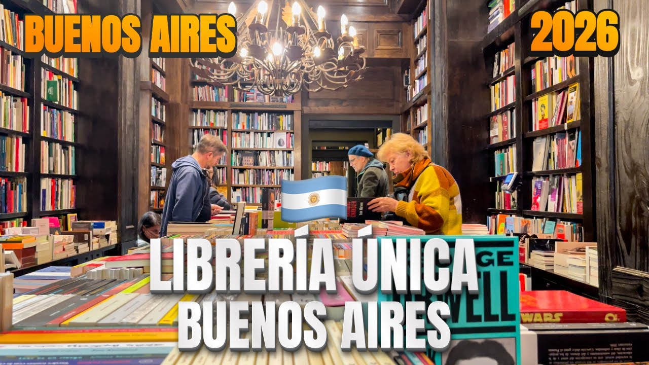 ☕ ¿BAR Y TERRAZA EN UNA LIBRERÍA DE BUENOS AIRES? IMPERDIBLE EN PALERMO #buenosaires #palermo 