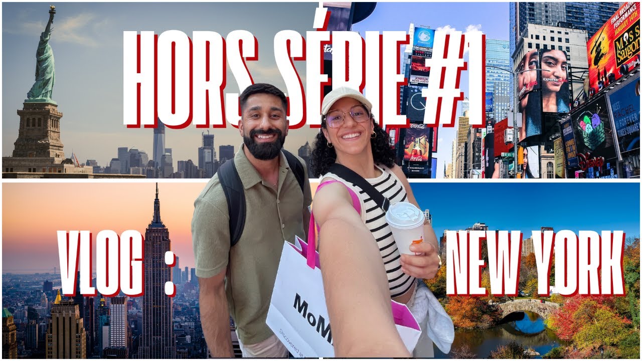 [VLOG DE NOCES] - Étape n°1 : NEW YORK 🇺🇸🤵🏻‍♂️💍👰🏻‍♀️