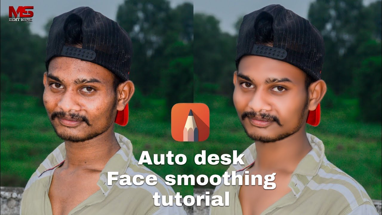 autodesk sketchbook editing | face smooth editing |auto desk sketchbook face smooth editing