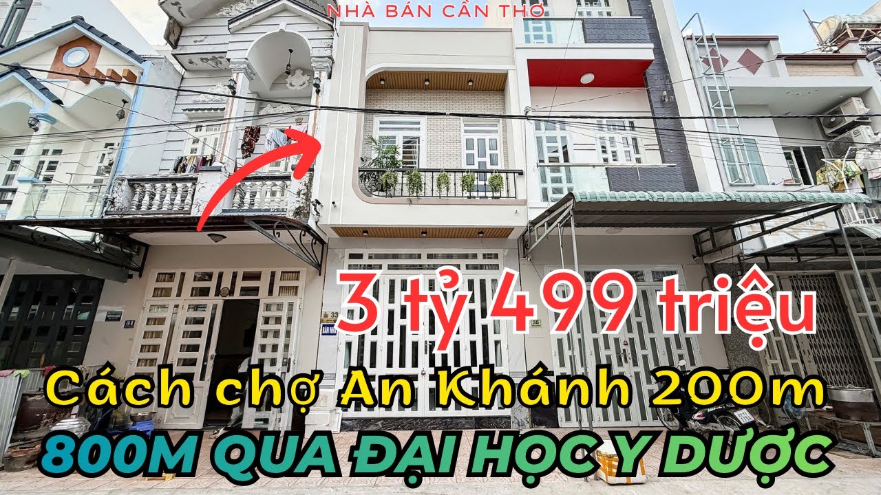 #471 Nhà Đẹp Trong Trung Tâm Cần Thơ Giá Chỉ 3 Tỷ Hơn | Lộ Ô tô Đậu Cửa | Duy Tiên Nhà Đất Cần Thơ