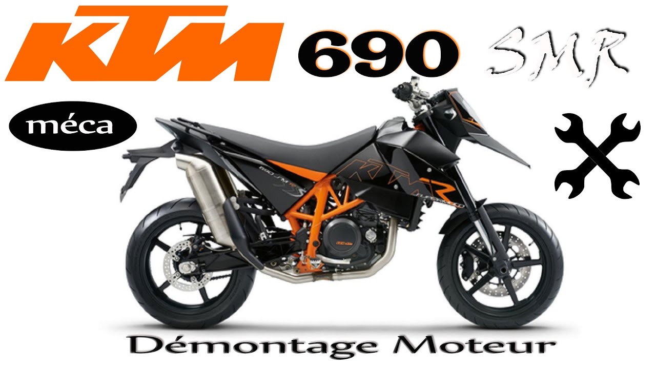 Démontage moteur KTM 690 SMR