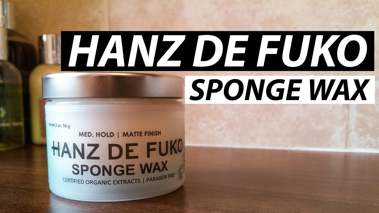 Hanz de Fuko: Sponge wax | Product review | JT Williams