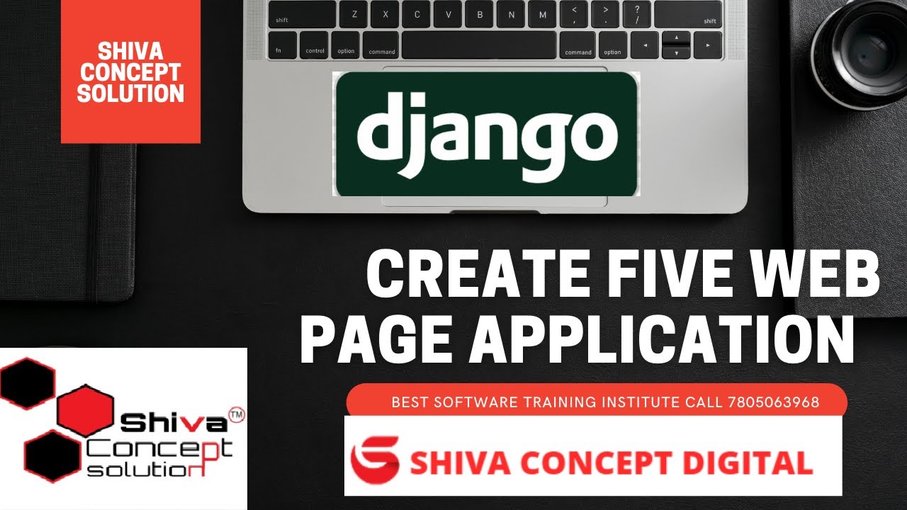 Python Django Web Development | Django Framework | Create Five Page Web Application In Hindi #django