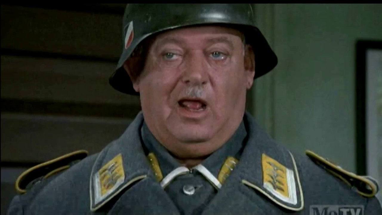 Hogan's Heroes - Schultz Wants To Surrender To Germany