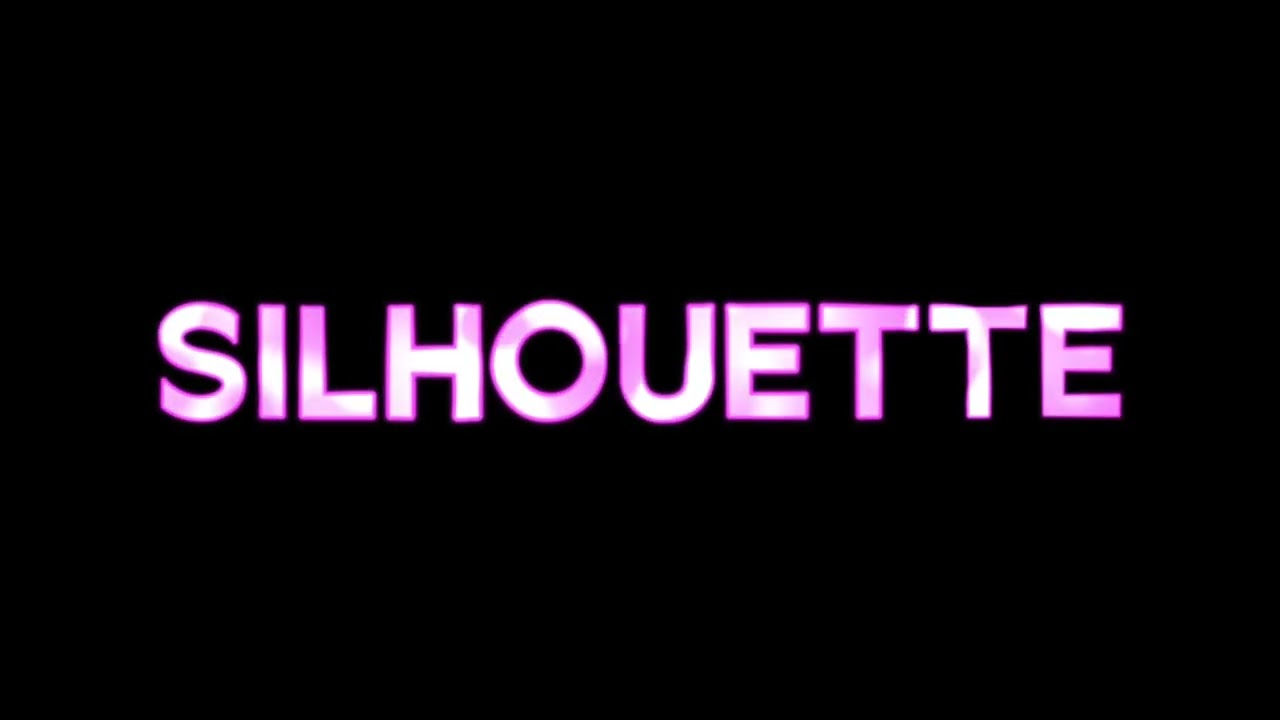 Silhouette- Pastel Ghost Edit Audio