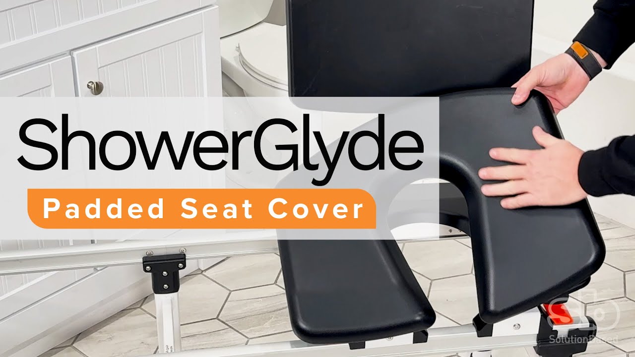 ShowerGlyde Sliding Shower Bench Padded Seat Cover