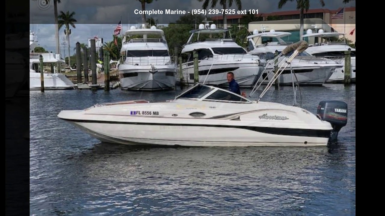 2002 Hurricane 217 Sundeck  - Complete Marine - Pompano B...