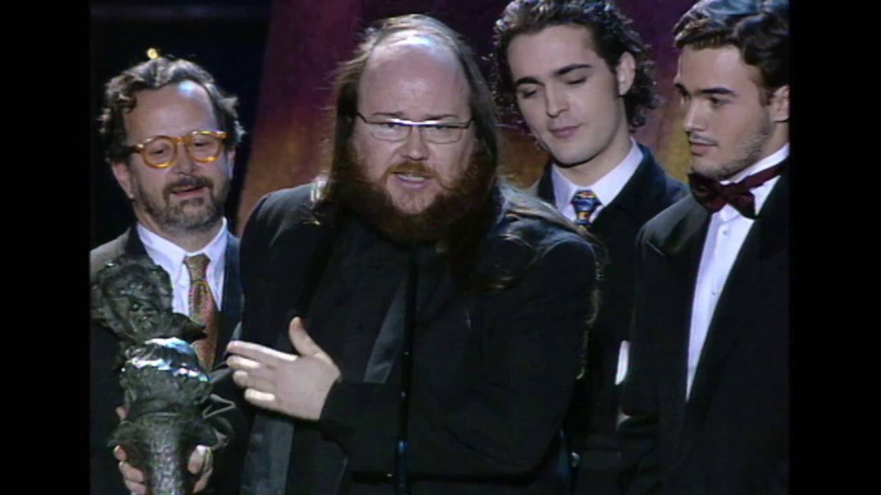 Santiago Segura y Rosana Pastor, Actor y Actriz Revelación en los Goya 1996