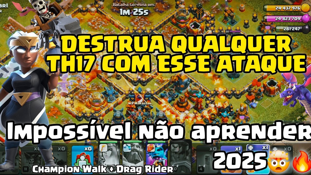 Destrua qualquer CV17 com esse ataque!🤯🔥