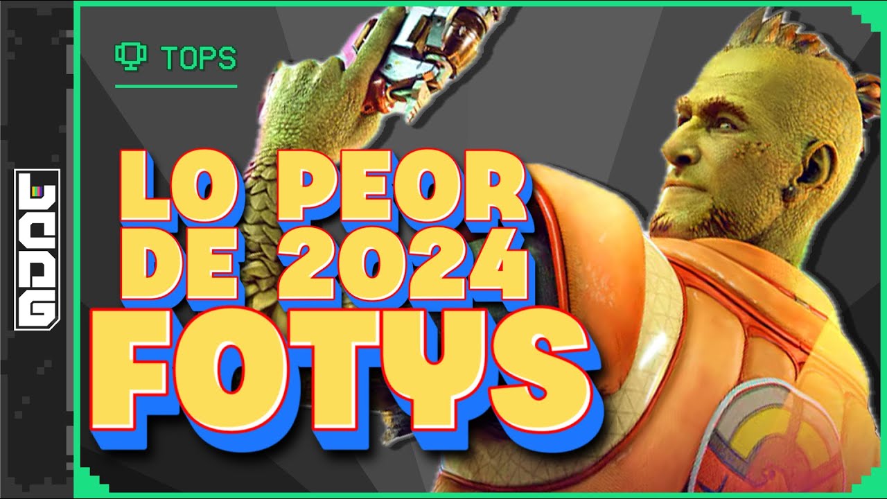 Los 10 VIDEOJUEGOS más DECEPCIONANTES del AÑO 2024 || FOTYs