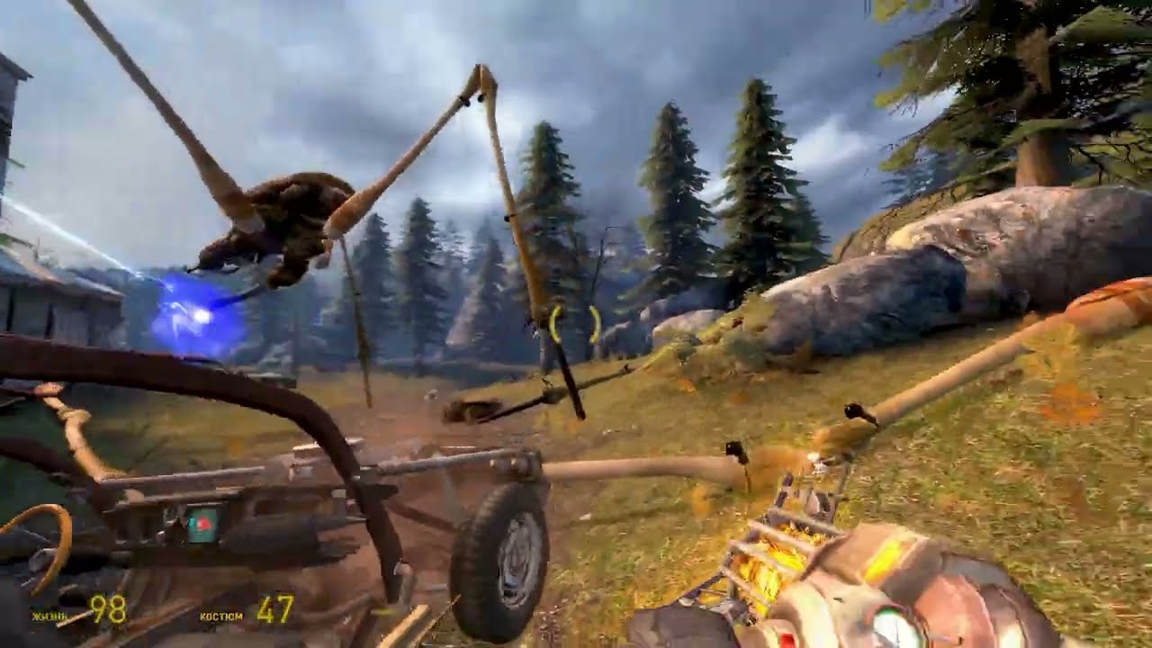 Прохождение Half Life 2 episode 2. Часть 6. Без Комментариев 4k