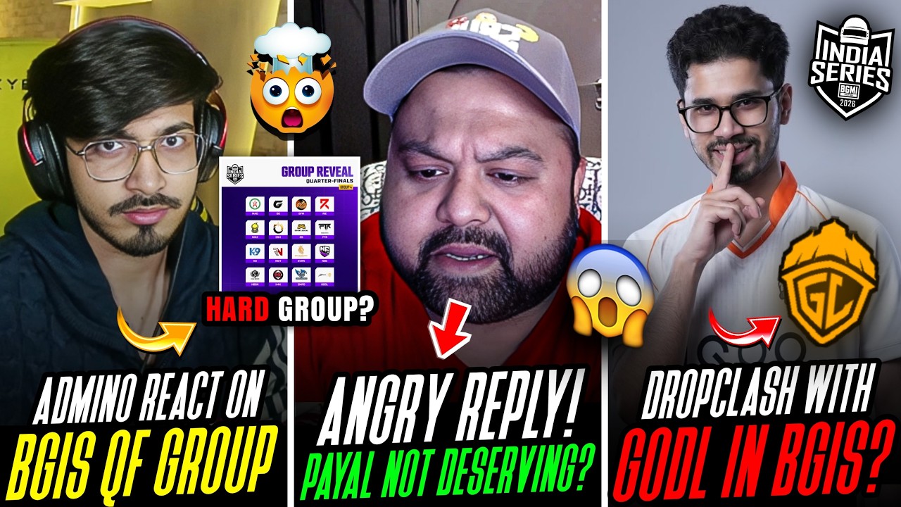 GOLDY Bhai Angry😡*Agenda Exposed*🤯GODL Vs Saumraj Drop Matter😱Admino, Legit BGIS QF Groups😱