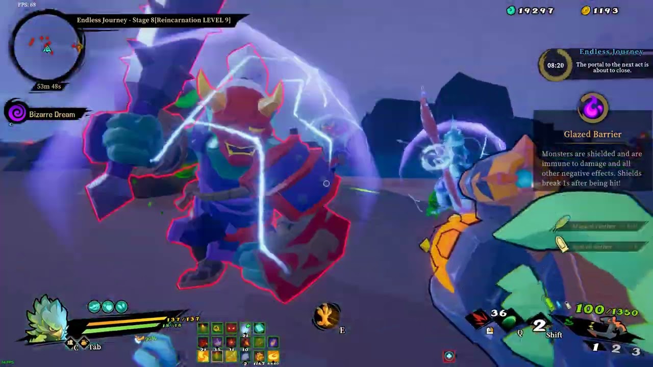 Gunfire Reborn  - Reincarnation 9 - Endless  Full Lap + Extra - SOLO