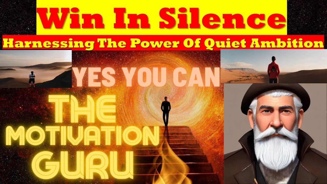 Win In Silence: Harnessing the Power of Quiet Ambition #motivation #motivationalspeech #inspiration