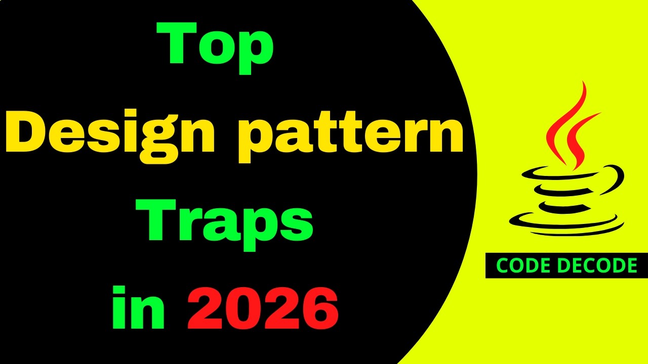 Top Design pattern Interview Traps in 2026 | Interview Questions and Answer | Code Decode