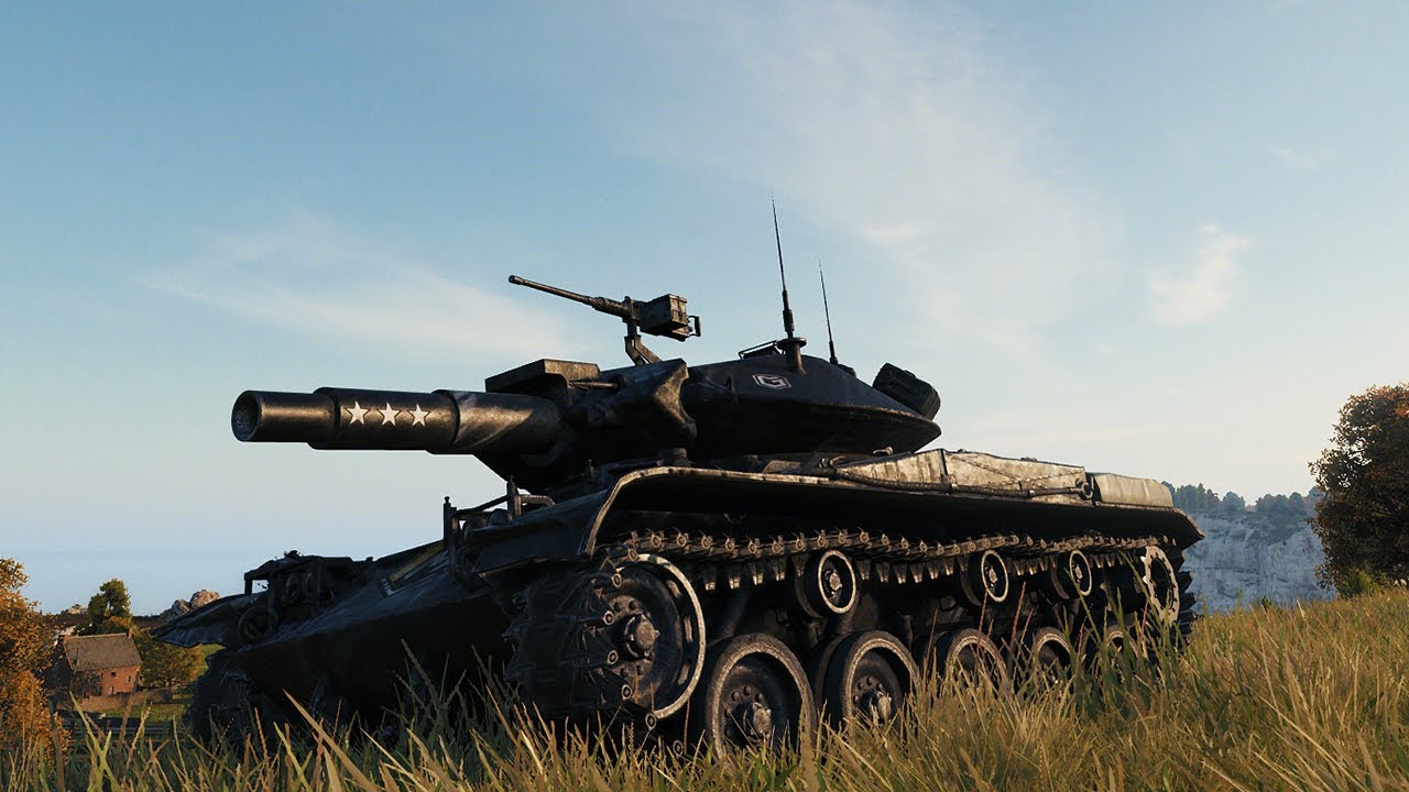 T49: 9,5k damage - World of Tanks