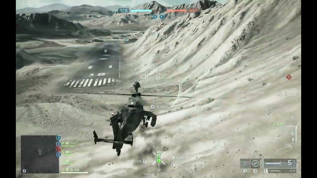 Some attack helicopter gameplay!