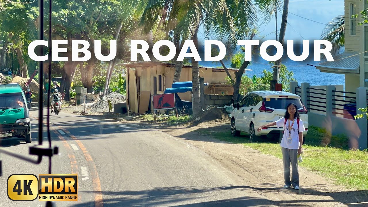 Cebu Bus Ride | 4K HDR | Liloan Port to Cebu South Bus Terminal Road Tour