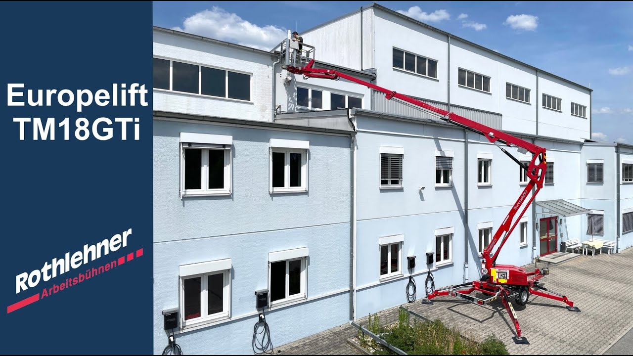 Europelift TM18GTi - Anhänger Arbeitsbühne