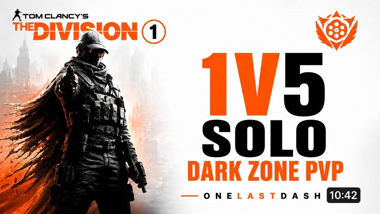 1v5 Solo Dark Zone PVP - The Division 1 Dark Zone PVP 2025 | 9K Striker | PC, XBOX, PS5 1.8.5.