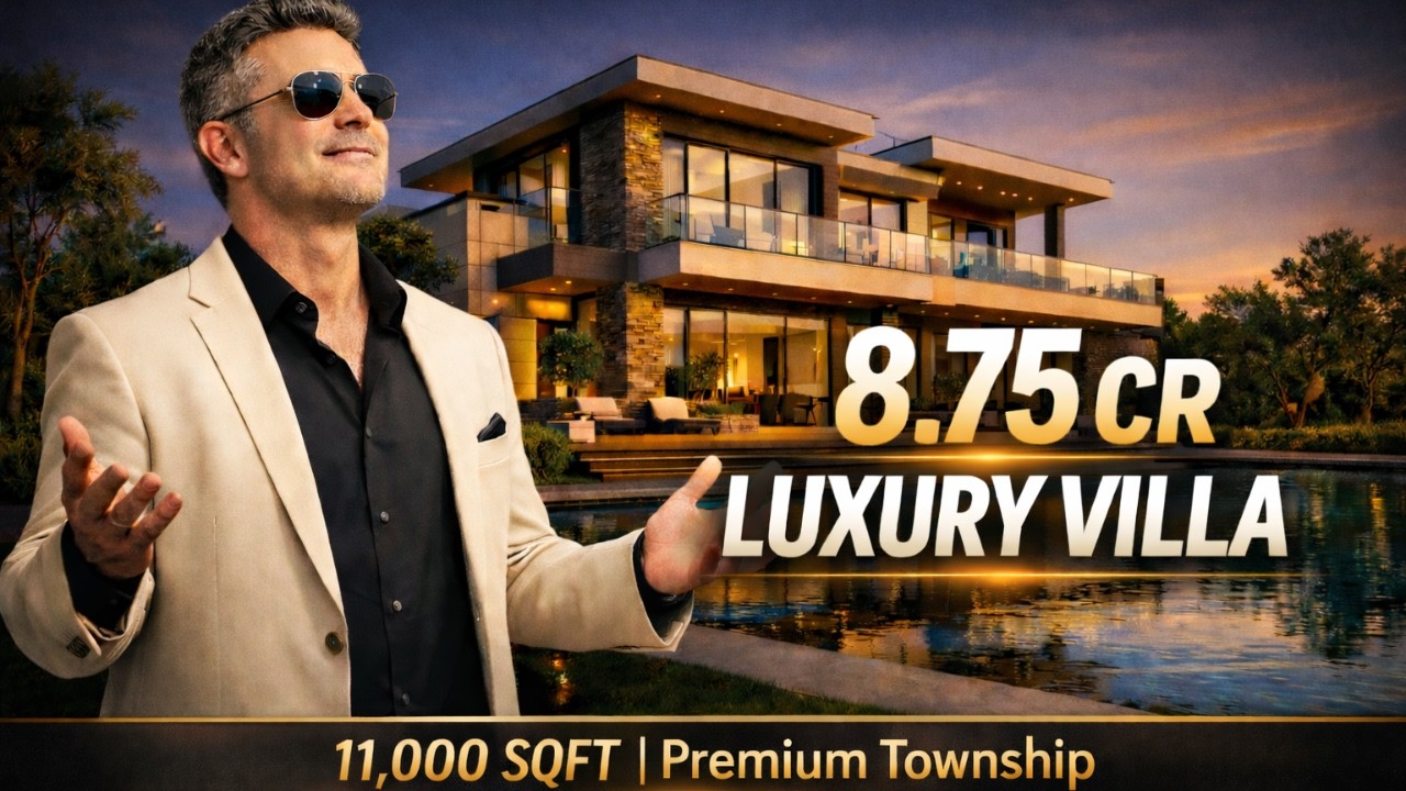 8.75 CR Luxury Villa in Indore | 11,000 Sqft Premium Township Bungalow | Indore&rsquo;s Finest Home