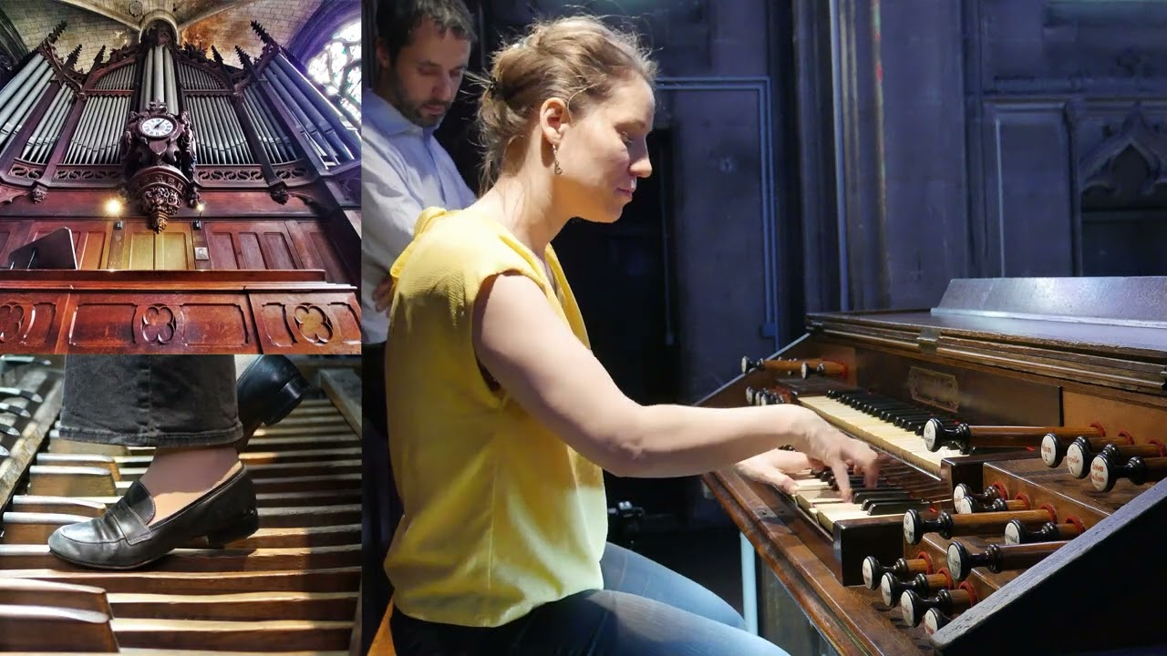 Gabriel Pierné Prélude Op. 29/1 - Camille Déruelle, l'orgue Saint-Bernard-de-la-Chapelle Paris
