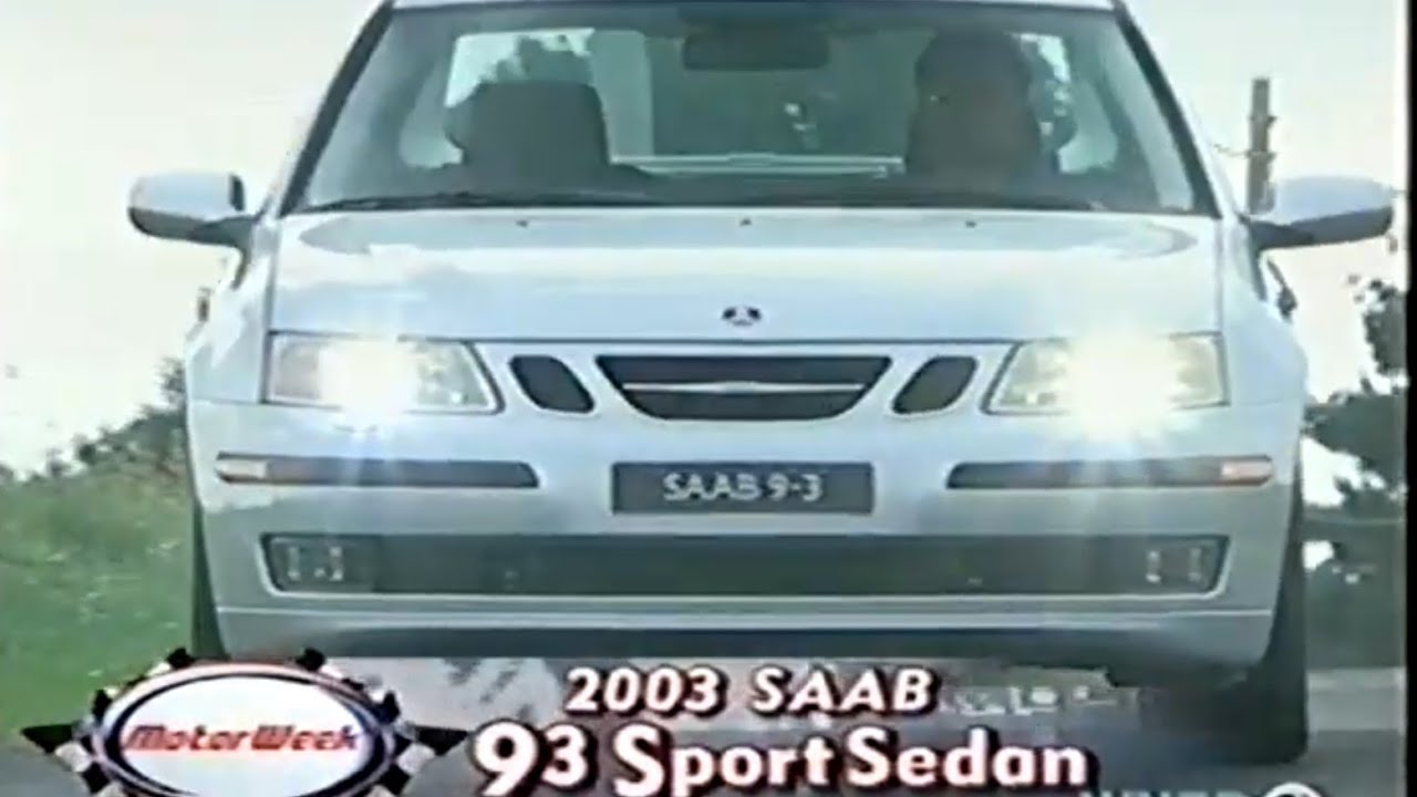 2003 Saab 9-3 Linear Sedan (Manual) (Epsilon) - MotorWeek Retro