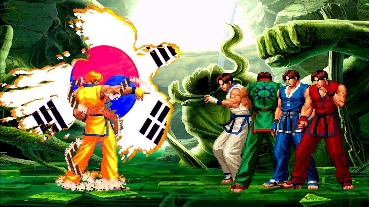 [KOF Mugen] Korean Golden vs Kim Kaphwan Team