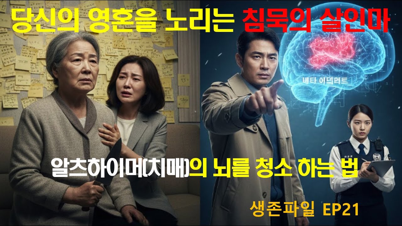 치매는조용히당신을지웁니다(형사가 밝히는 ‘눈빛’의 결정적 차이)