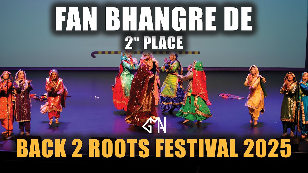 Fan Bhangre De | 2nd Place (Tie) | Back 2 Roots Festival 2025 | Senior Music Giddha