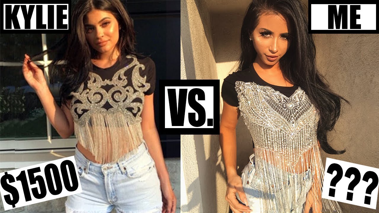MAKING KYLIE JENNER'S CLOTHES *for cheap!*