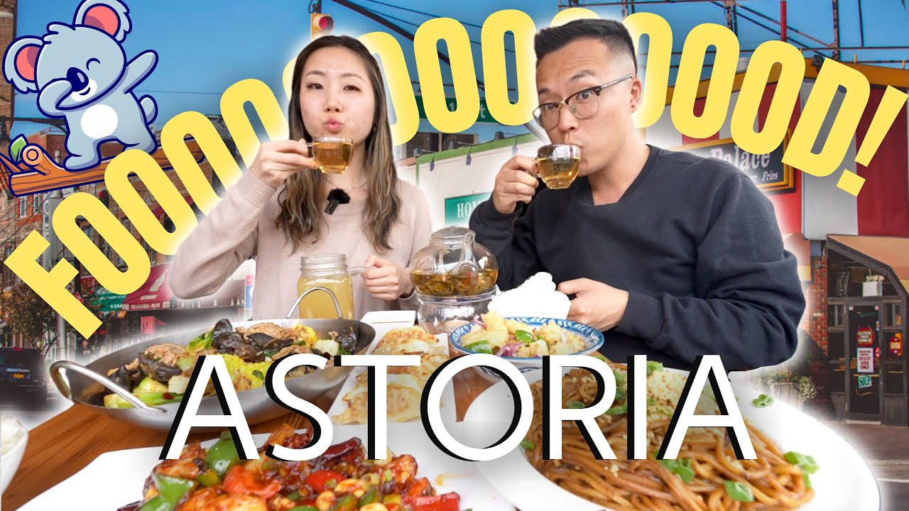 Where are the Trendy Food Spots in Astoria, Queens? | NYC 24 Hours Eating in Astoria