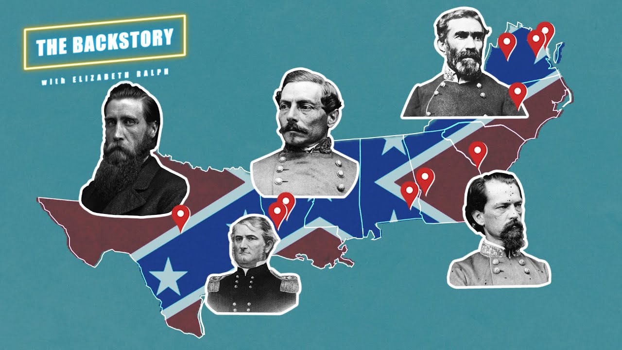 The military bases named after confederate losers
