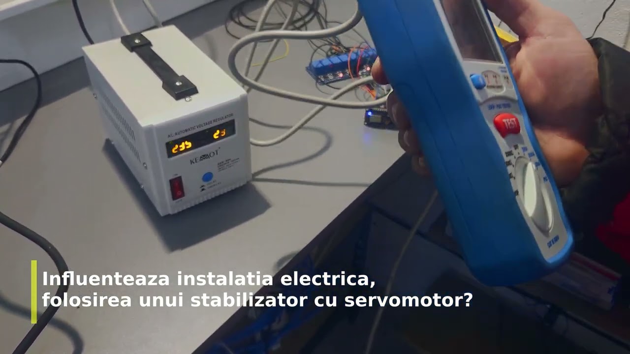 Influenteaza instalatia electrica, folosirea unui stabilizator cu servomotor?