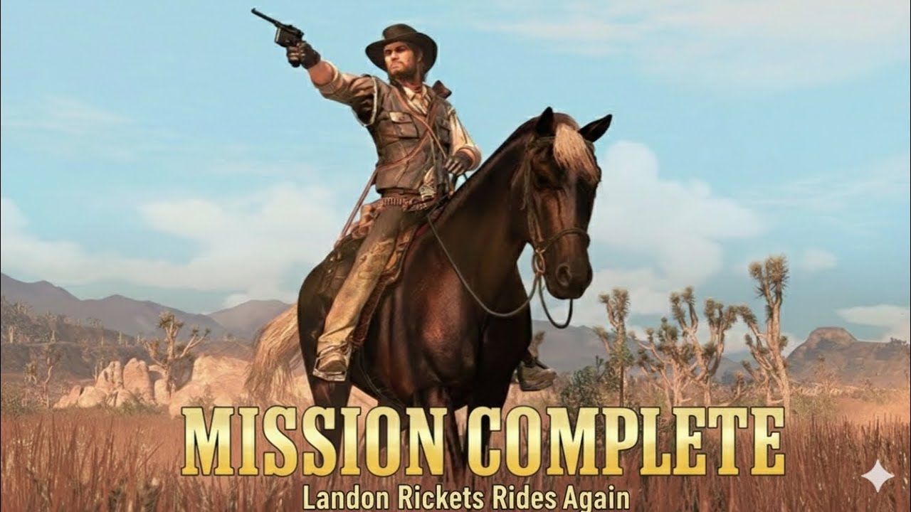 Red dead redemption// 1 ta missiyani toʻliq bajardik