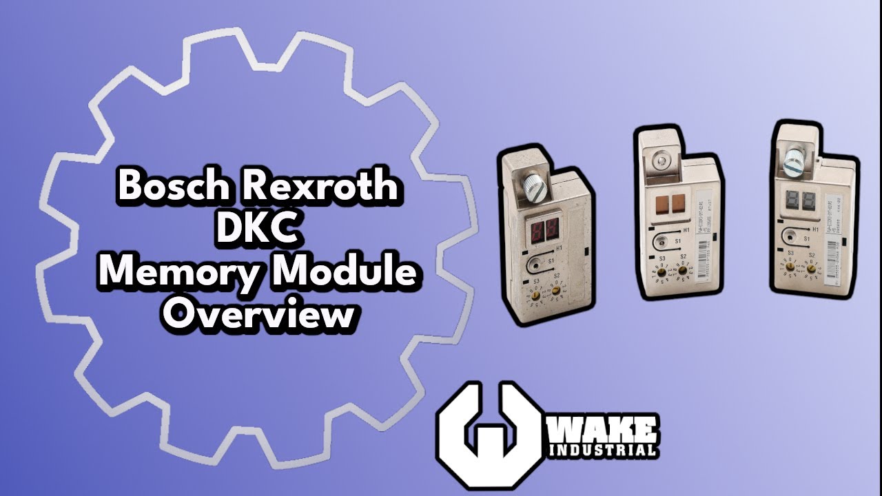 Rexroth/Indramat DKC Memory Module Overview