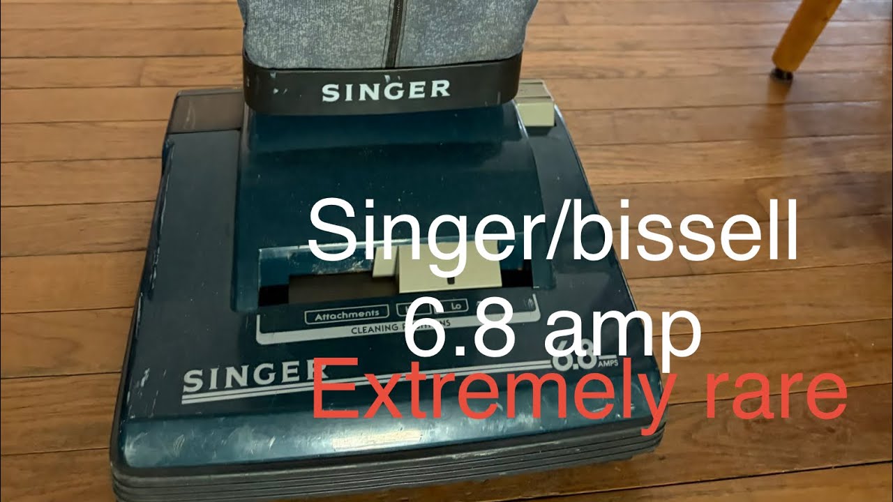 Singer SB12682 vacuuming living room 