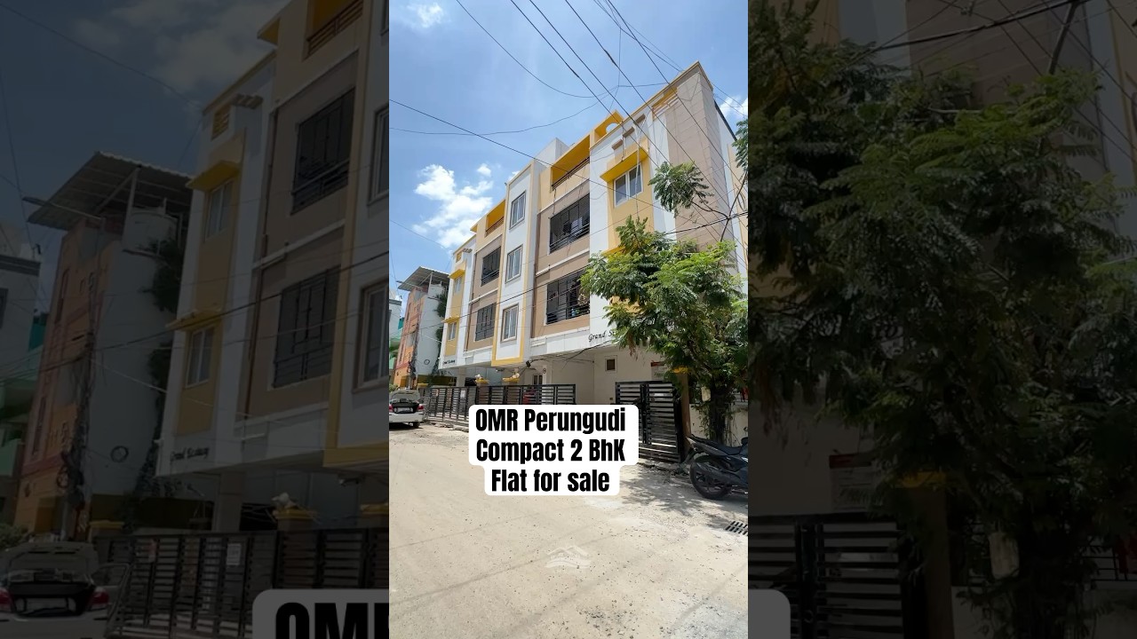 Perungudi 2 BhK flat for sale 