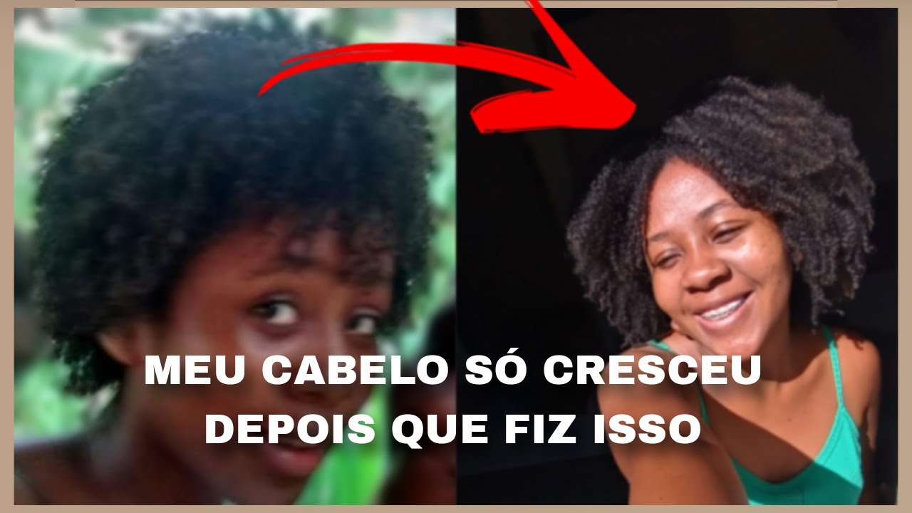 MEU CABELO CRESCEU RÁPIDO  | Como fazer o cabelo crescer sem gastar muito!