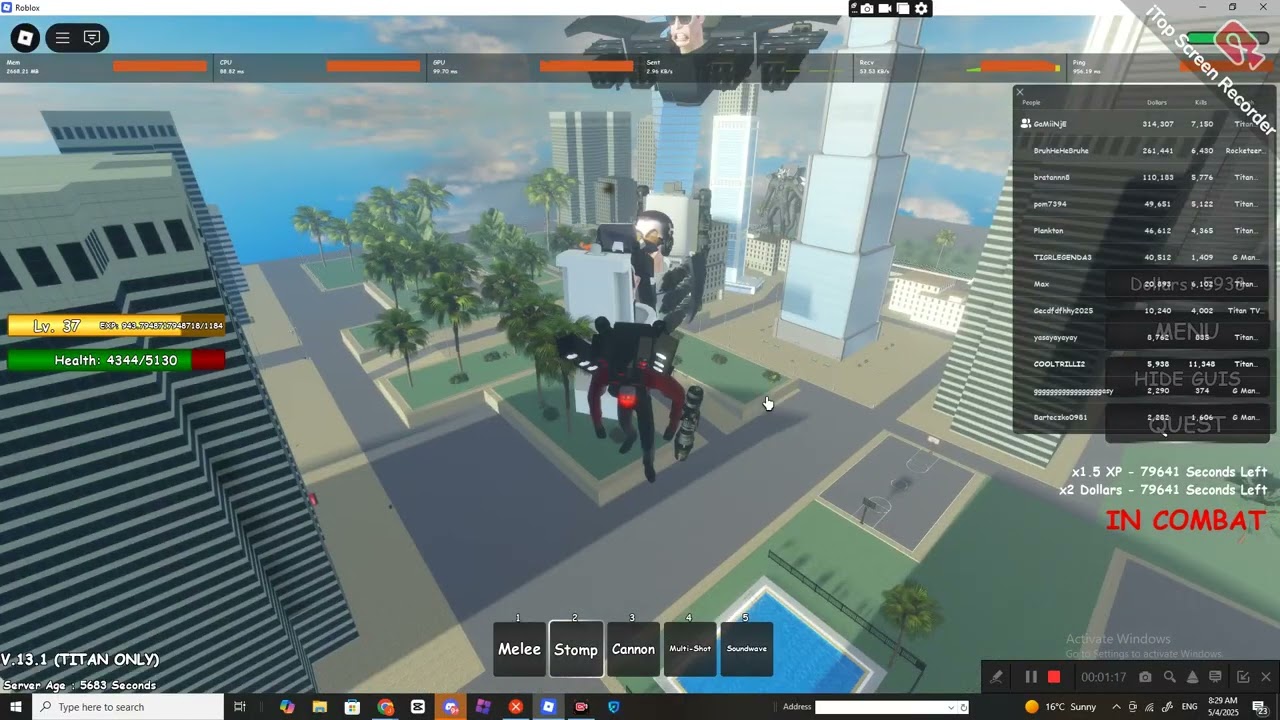 How to get Titan audio guy in  bathtub universe