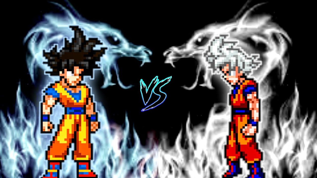 This is Insane😱 | Goku LB V6 OP (all form) VS Goku DBS V3.5 OP (all form) in Jump Force Mugen