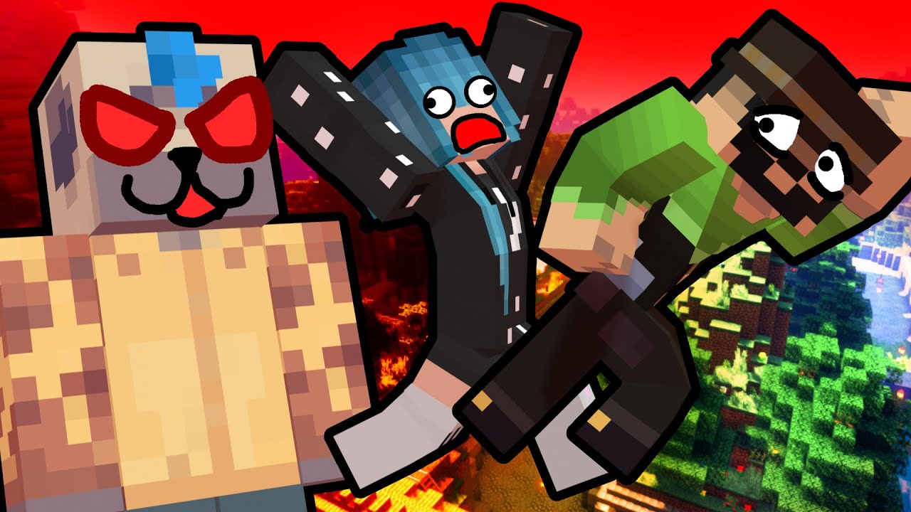 RUN TO SURVIVE! ... And To Get Hats In This Minecraft Map