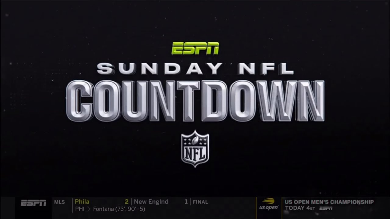 ESPN - 2020 Premiere of Sunday NFL Countdown Intro