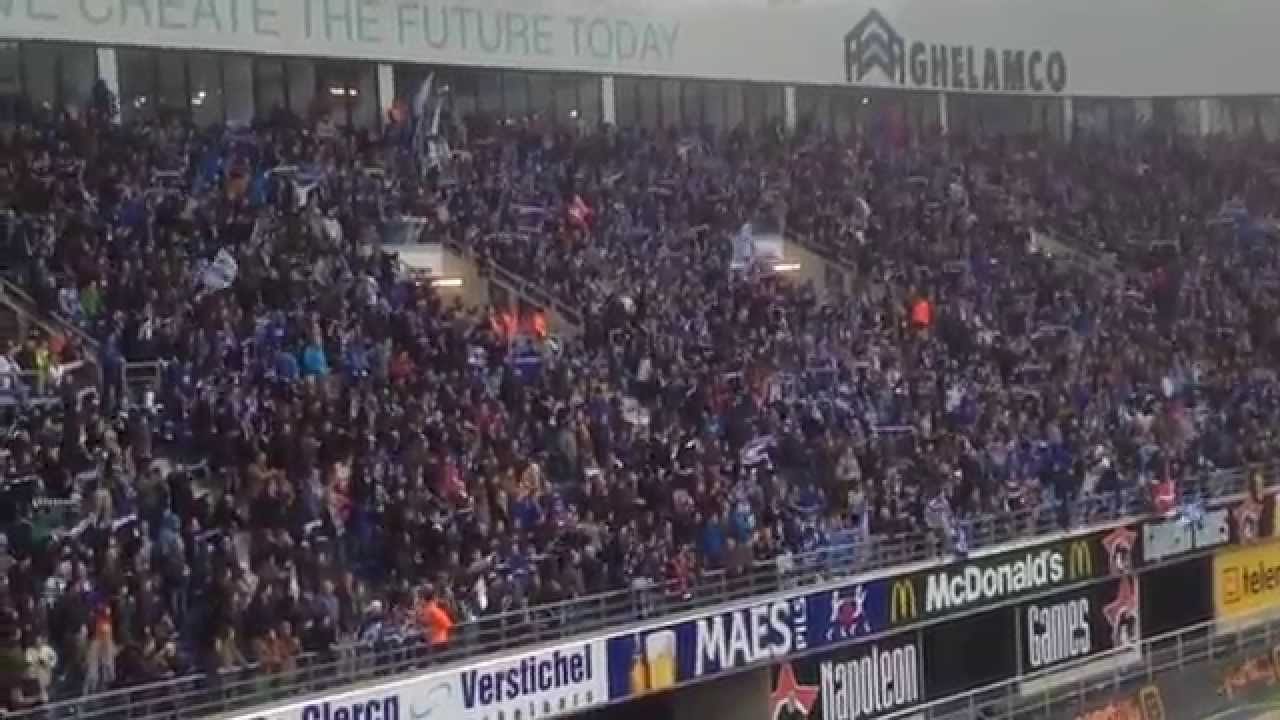 KAA Gent - Club Brugge 2-1 (22/02/2015) Sfeerbeelden