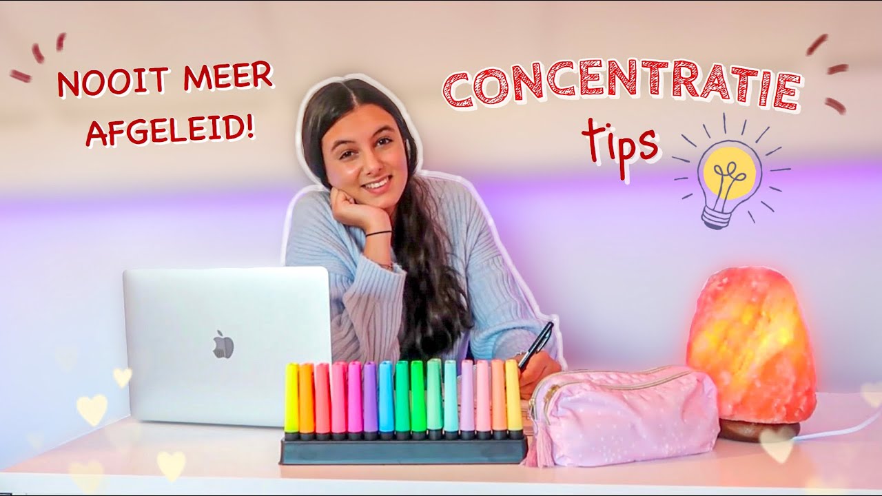 mijn CONCENTRATIETIPS die &eacute;cht werken & TIJD BESPAREN!